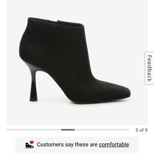 Super cute suede bootie. Never worn. Make me an offer!